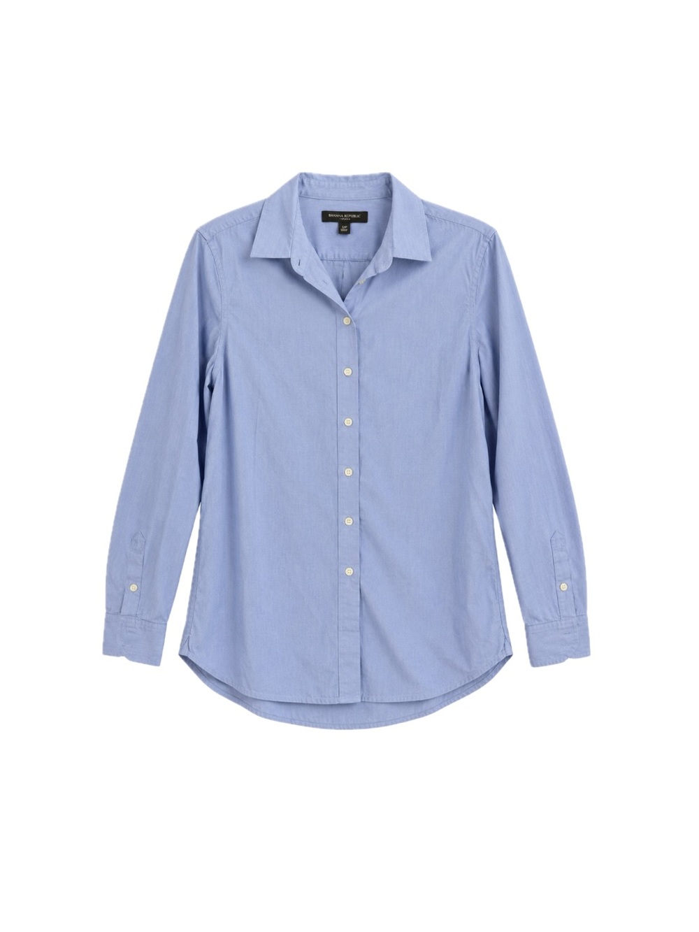Banana Republic Parker Stretch Shirt - Light Blue, Size S